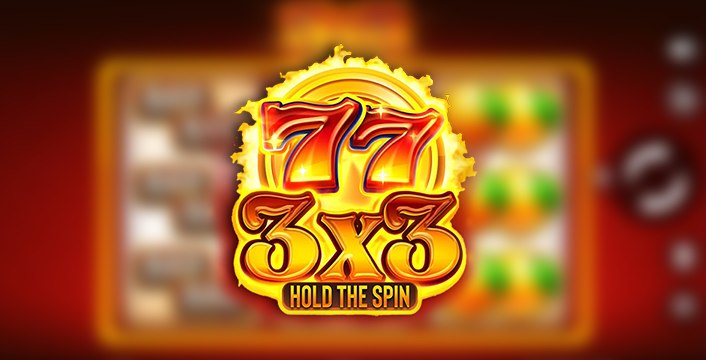 About 3x3 Hold The Spin by Booming at 1Red Casino
