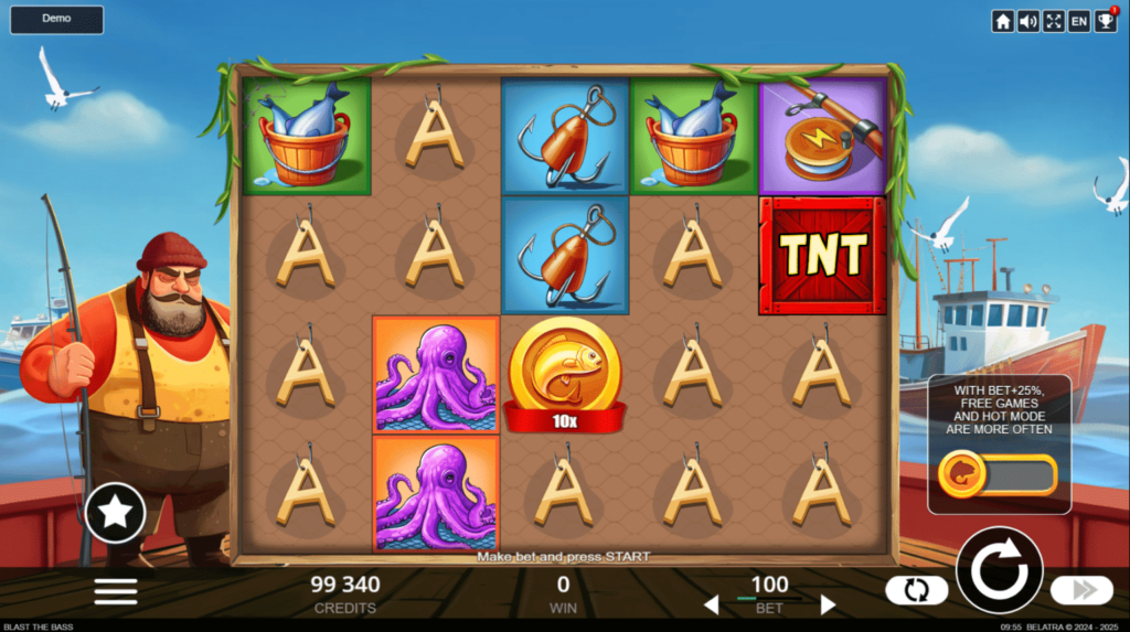 Blast the Bass Gameplay 1Red Casino