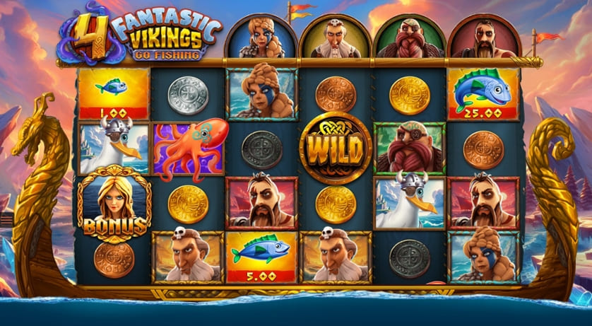 4 Fantastic Vikings Go Fishing Spielverlauf Infinity Casino
