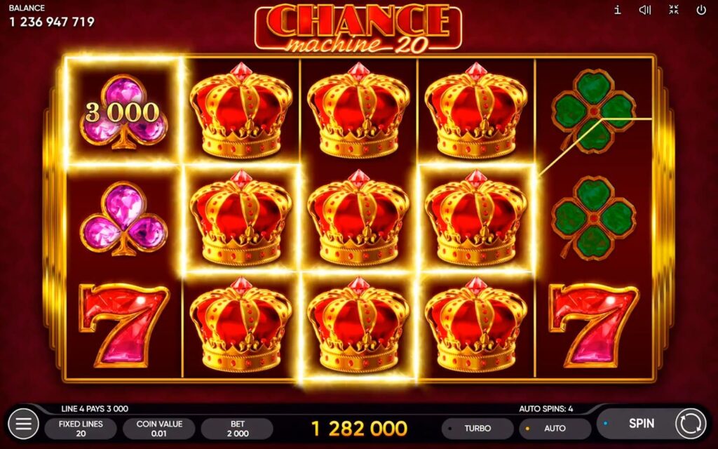 Chance Machine 20 Spielverlauf in Loki Casino