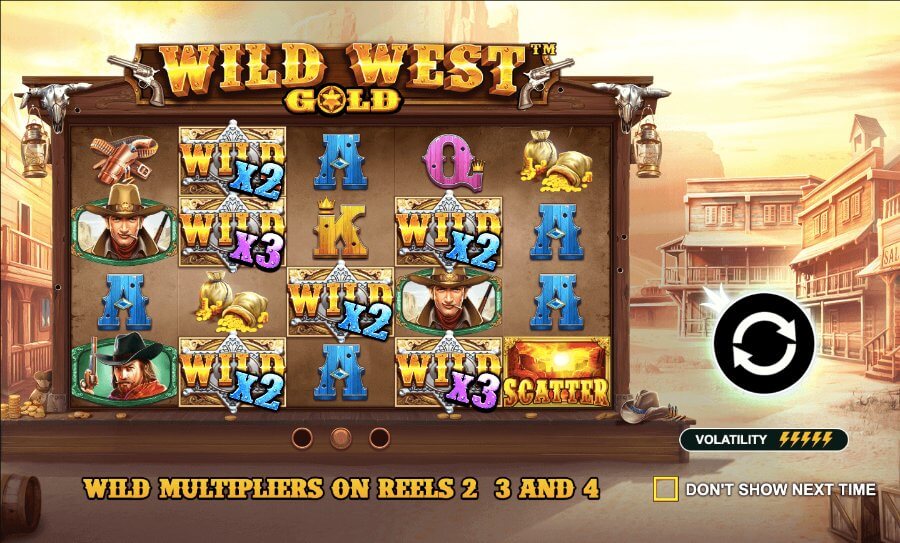Wild West Gold Bewertung von pragmaticplay in Loki Casino